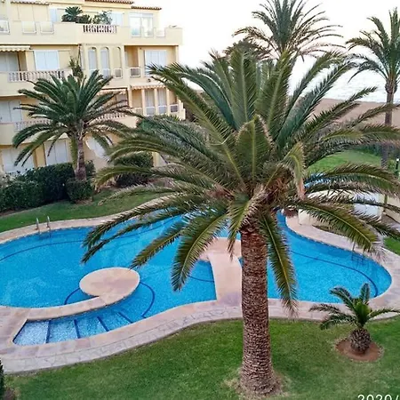 Estupendo En Primera Linea De Playa Y Con Vistas Al Mar Апартаменты Дения
